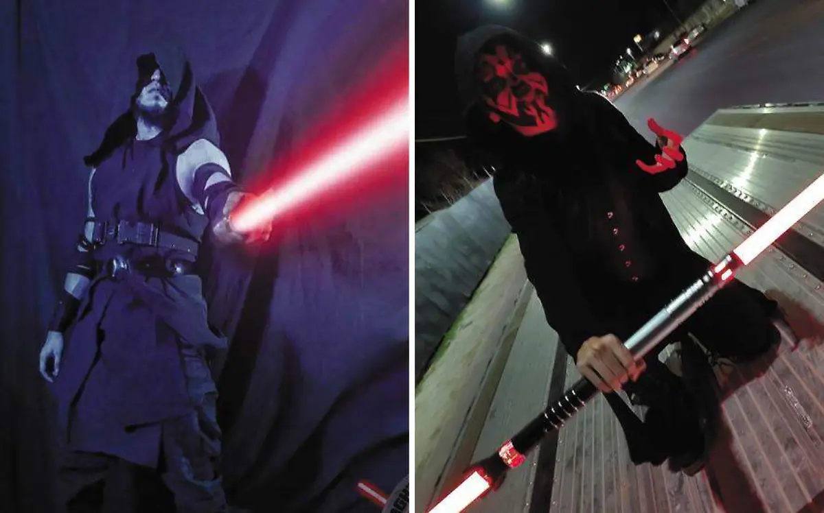 Fans recrean batallas de Star Wars en Tamaulipas